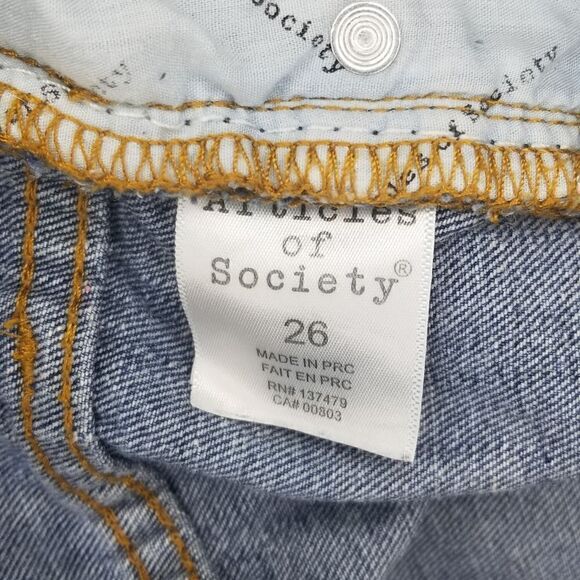 Articles of Society Women's Shorts Denim Behy 26 - Picture 6 of 12